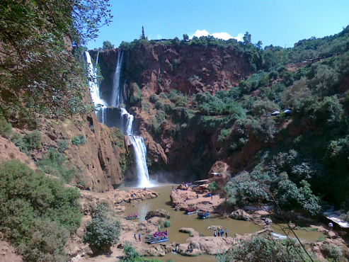 CO Spartak Hluk - Maroko 2011 - Vodopády Uzúd - 2. největší v Africe